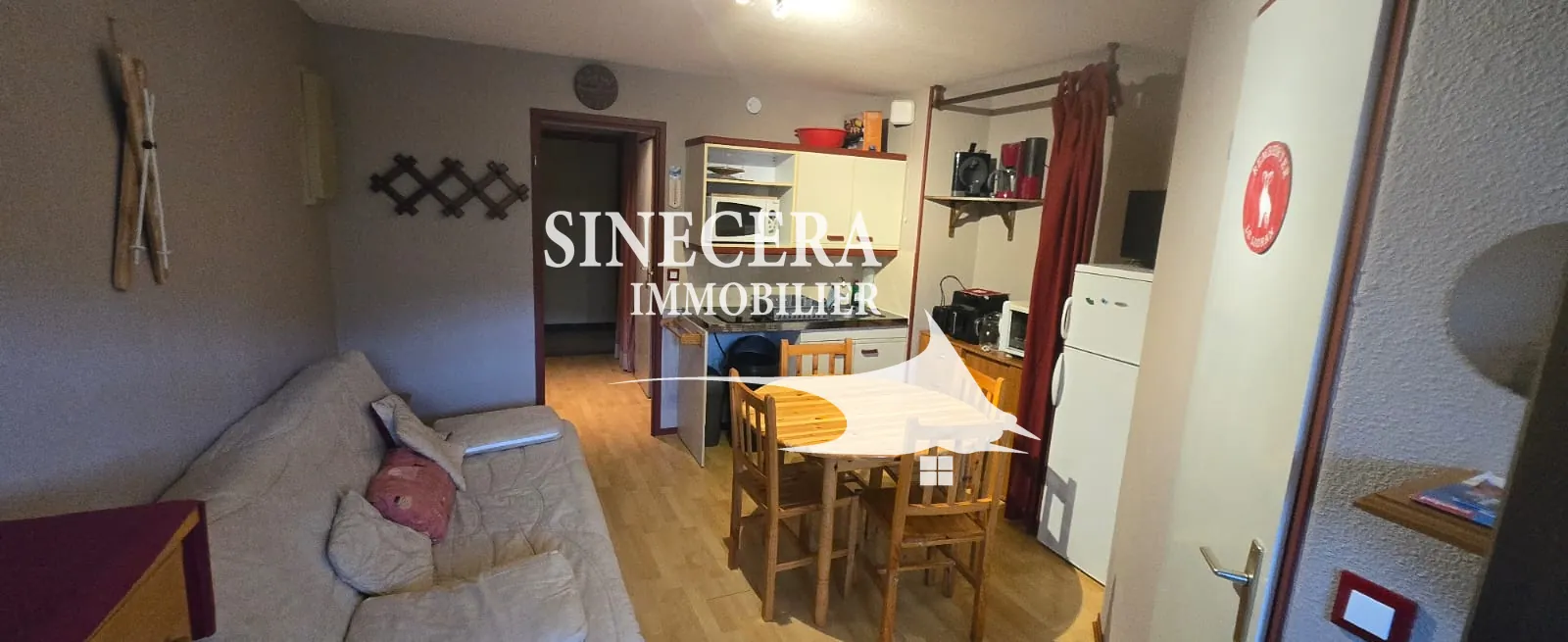 Appartement de 30 m² avec vue panoramique sur la station du Lioran 