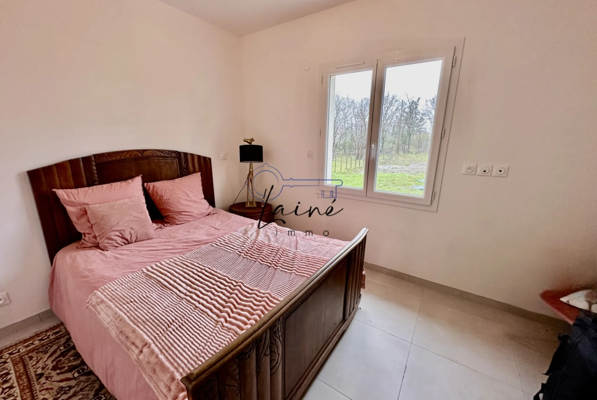 Maison moderne de plain-pied avec piscine à 15 km de Bergerac 