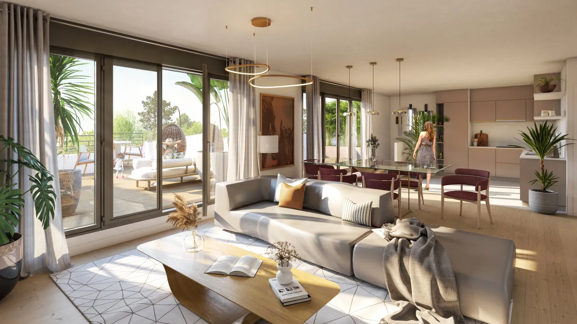 Appartement 2 pièces à vendre à Chatou avec terrasse et jardin de 33,9 m² 