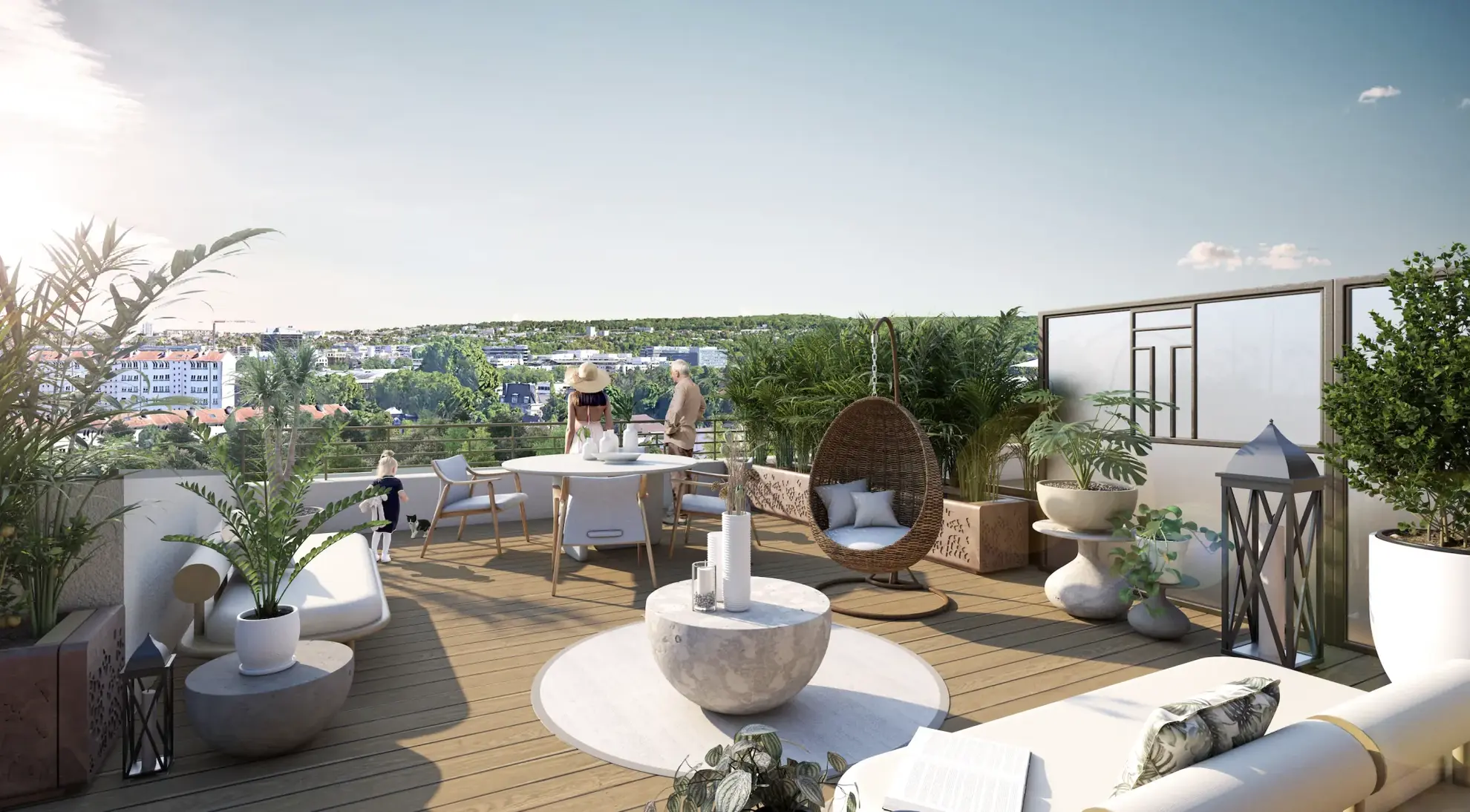 Appartement 2 pièces à vendre à Chatou avec terrasse et jardin de 33,9 m² 