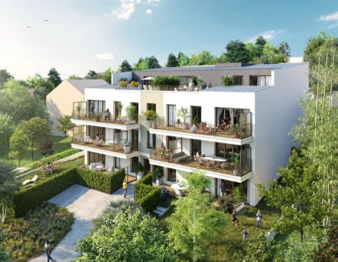 Appartement 2 pièces à vendre à Chatou avec terrasse et jardin de 33,9 m² 
