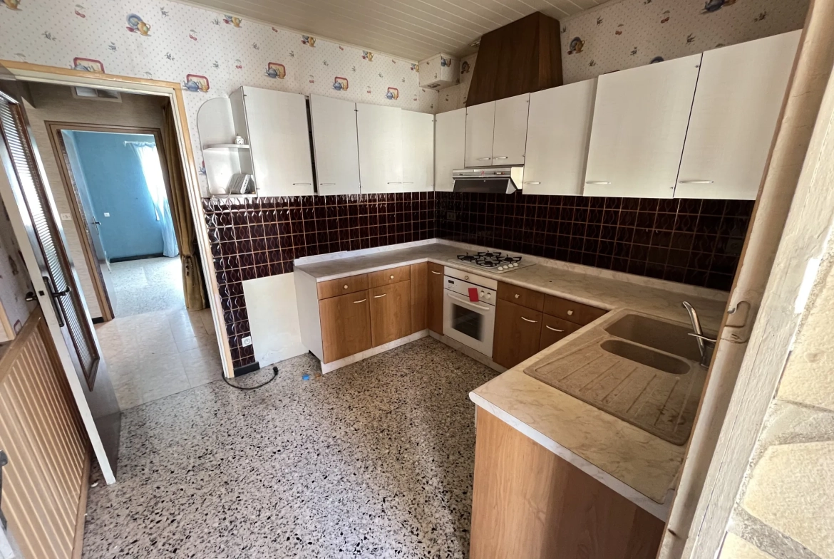Maison 5 pièces avec garage, terrasse et jardin à Capestang 