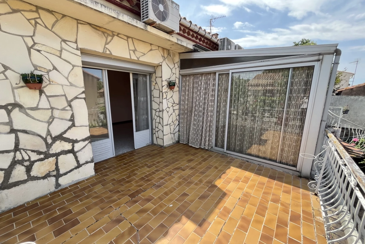 Maison 5 pièces avec garage, terrasse et jardin à Capestang 