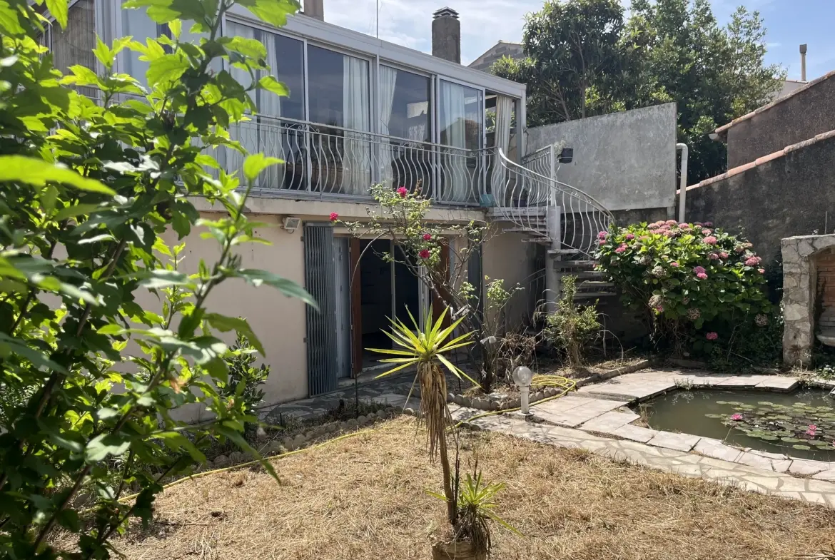 Maison 5 pièces avec garage, terrasse et jardin à Capestang 