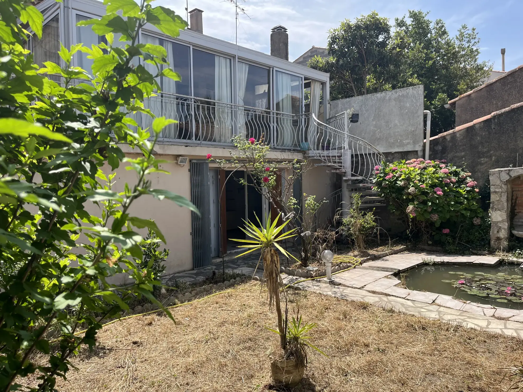 Maison 5 pièces avec garage, terrasse et jardin à Capestang 