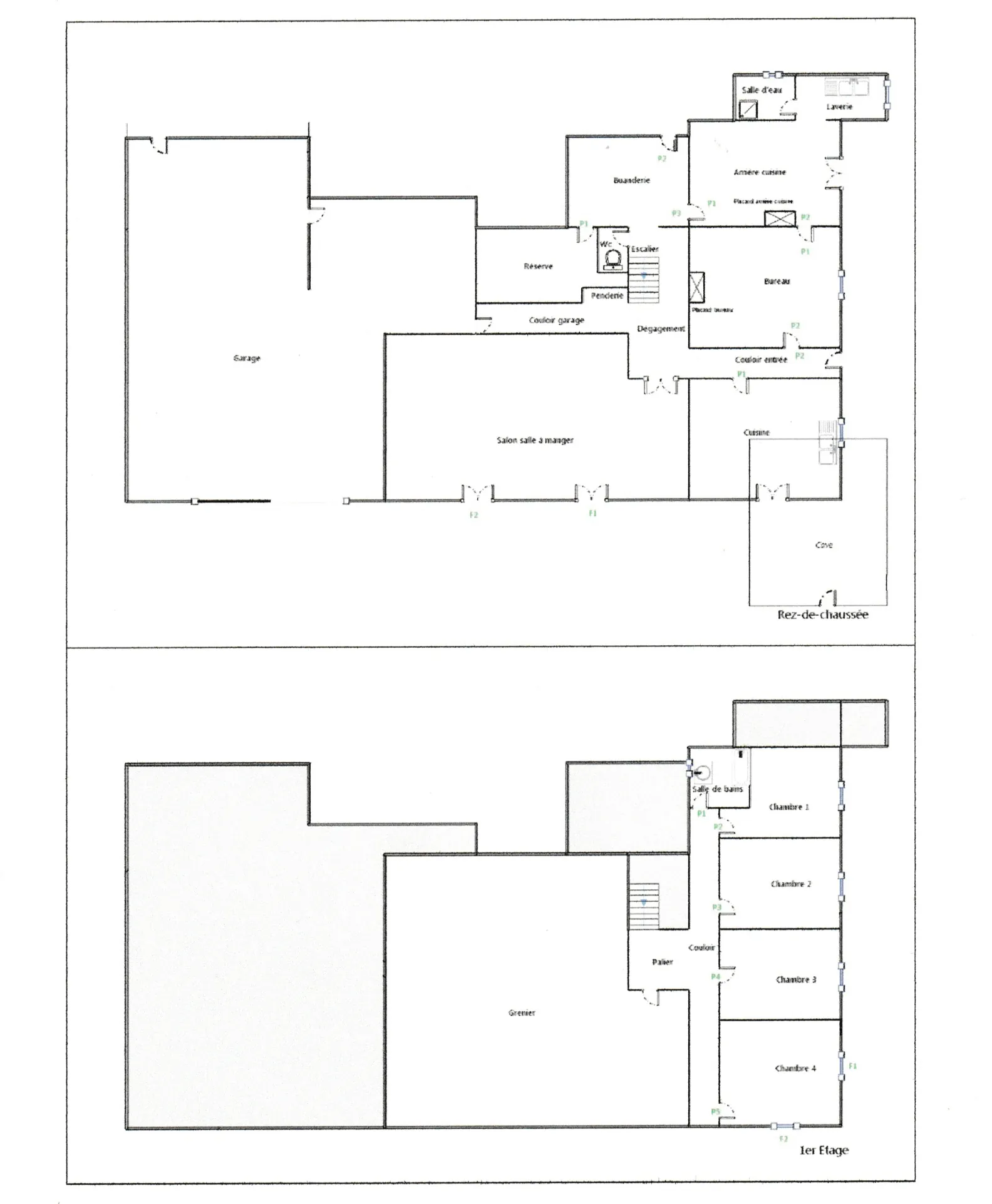 Belle ferme viticole à rénover à Caplong - 234 m² avec terrain de 6095 m² 