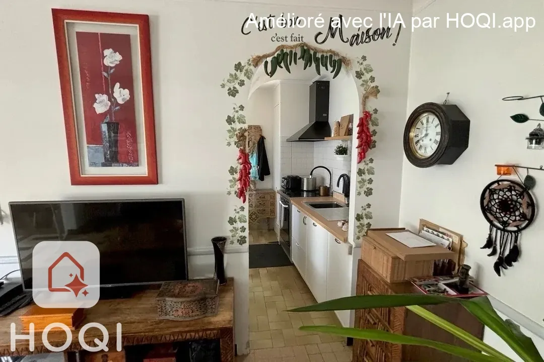 Maison à vendre proche Vihiers - 3 chambres, garage et terrain clos 
