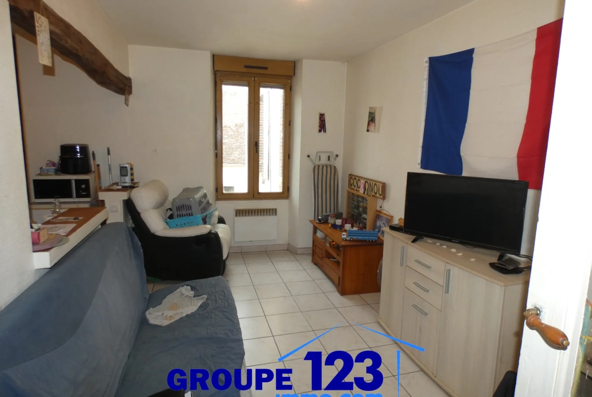 Appartement 3 pièces à vendre à Brienon-sur-Armançon, idéal pour investissement 