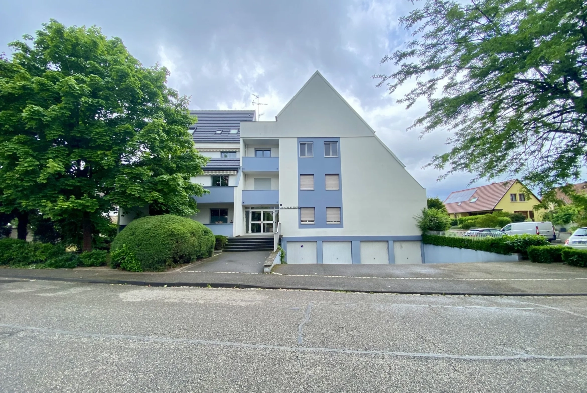 Bel appartement de 110 m² avec terrasse et balcon dans le quartier des Aviateurs à Sélestat 