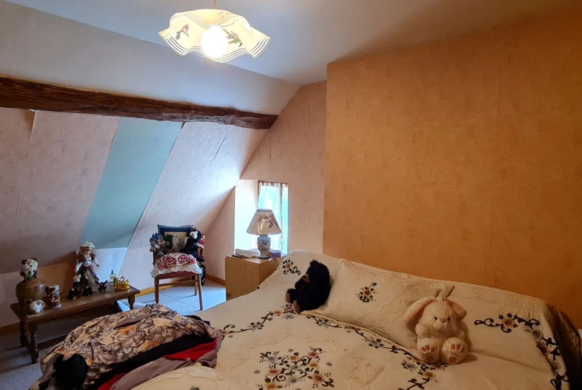 Maison à vendre avec deux habitations, dépendances et jardins près de Clamecy en Bourgogne Nord 