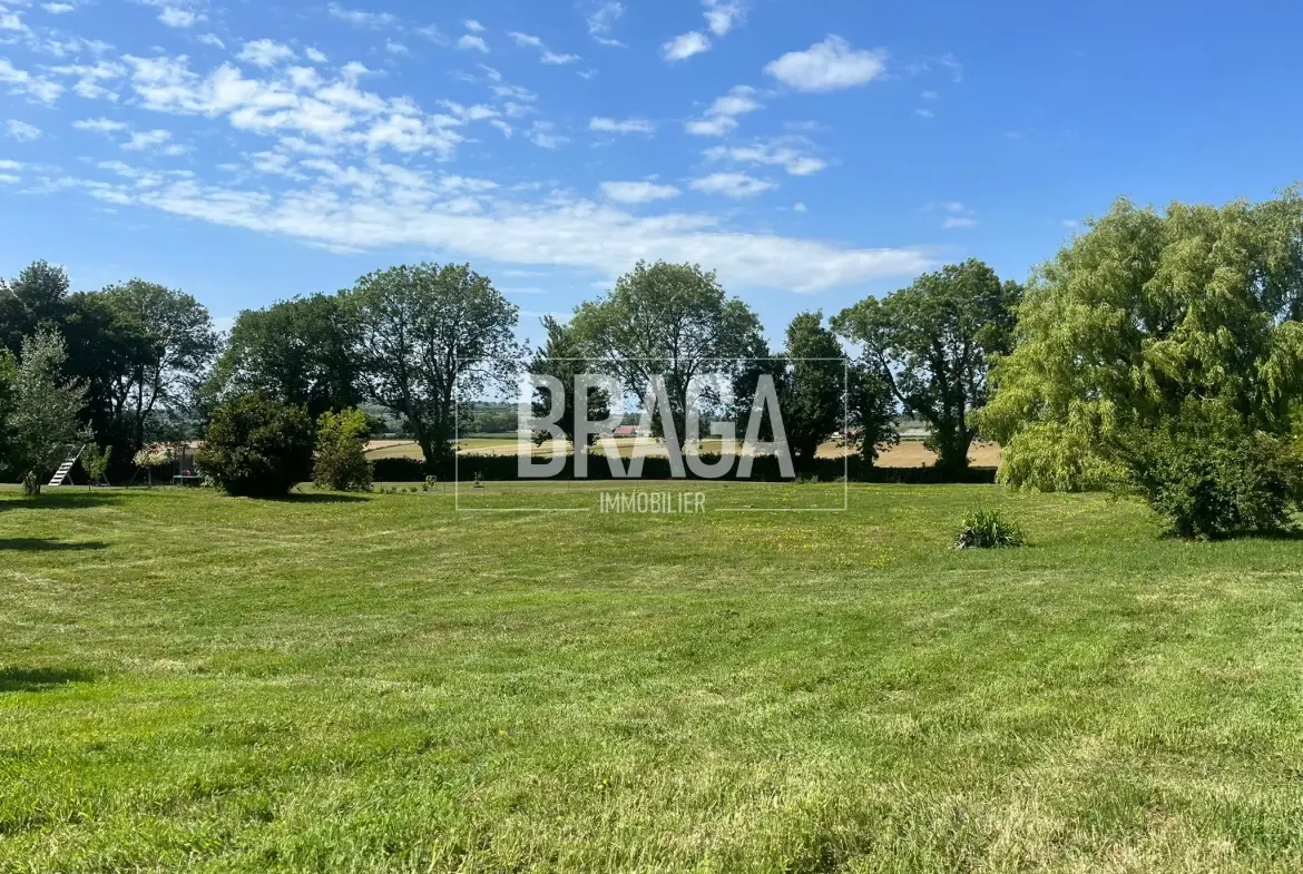 Terrain constructible à Baincthun de 841 m² dans un cadre paisible 