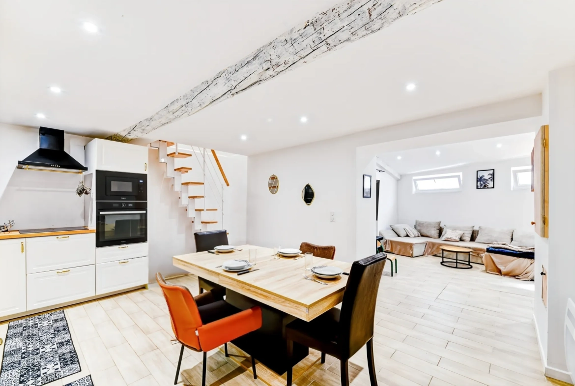 Charmante maison de village rénovée avec 3 chambres à Saint-Martin-du-Var 