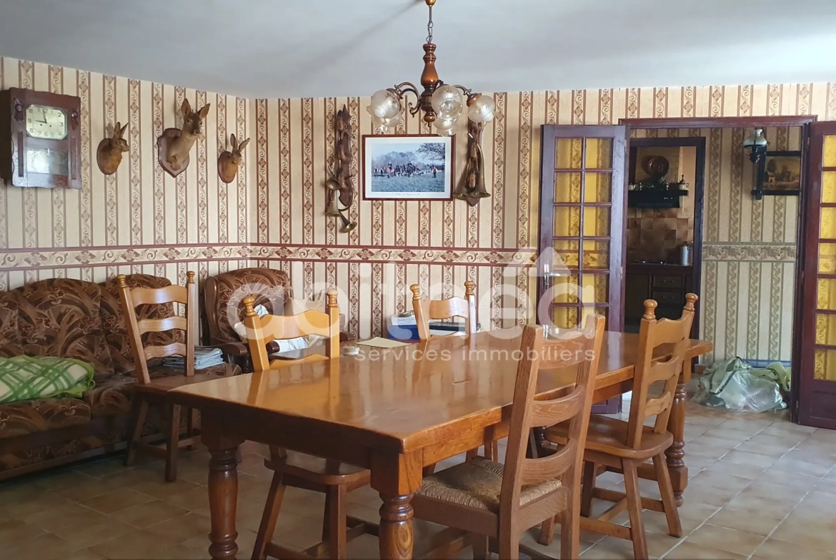 Maison de campagne de 119 m² avec terrain à Suaux (16260) 