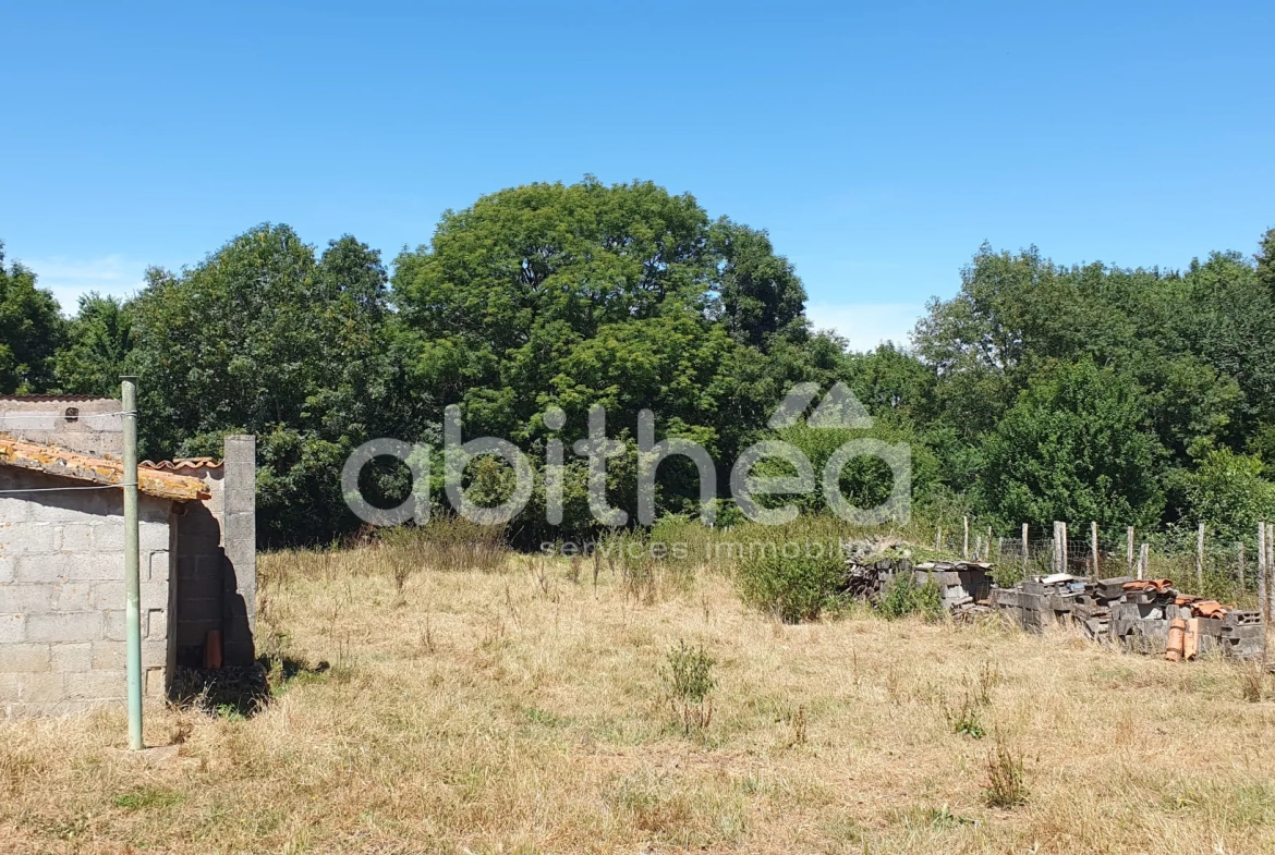 Maison de campagne de 119 m² avec terrain à Suaux (16260) 