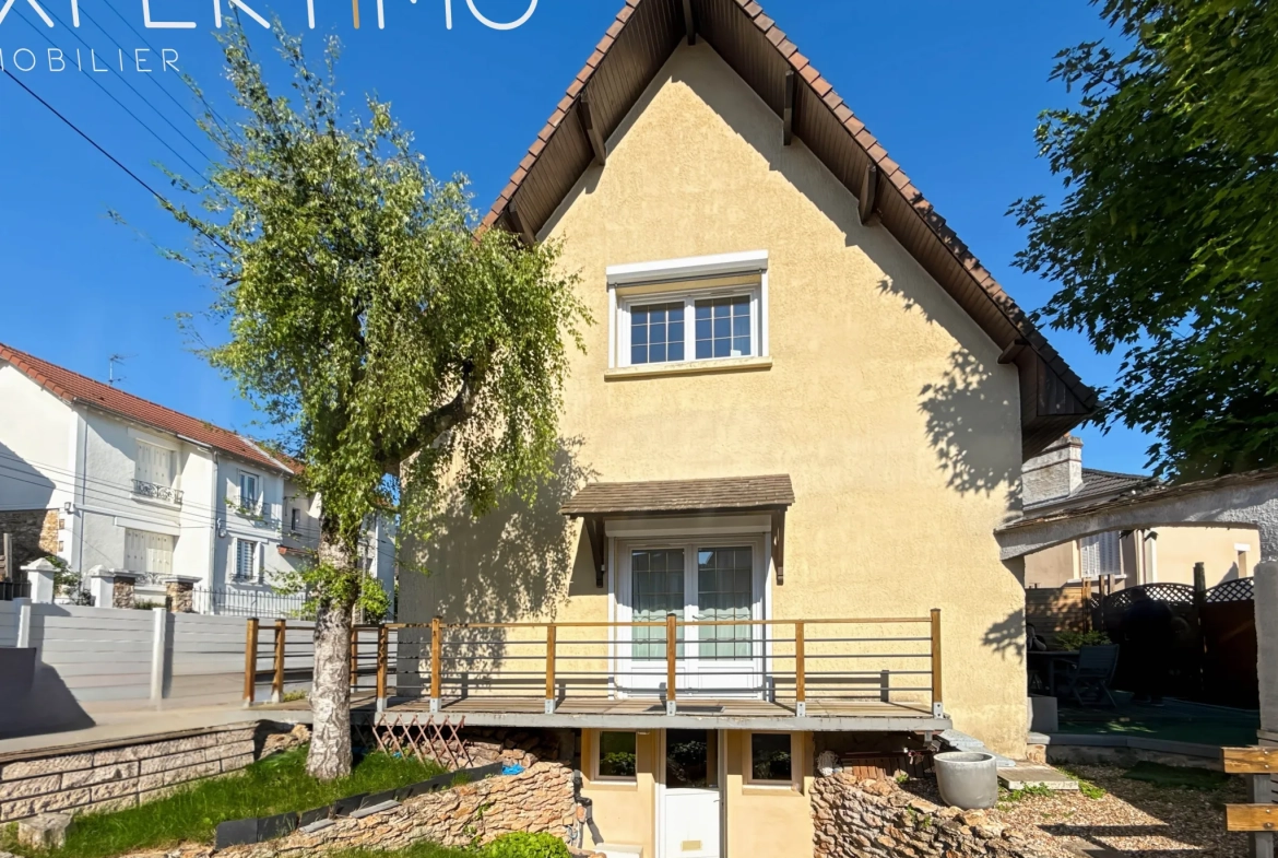 Maison de 3 pièces à Soisy-sous-Montmorency avec garage et jardin 