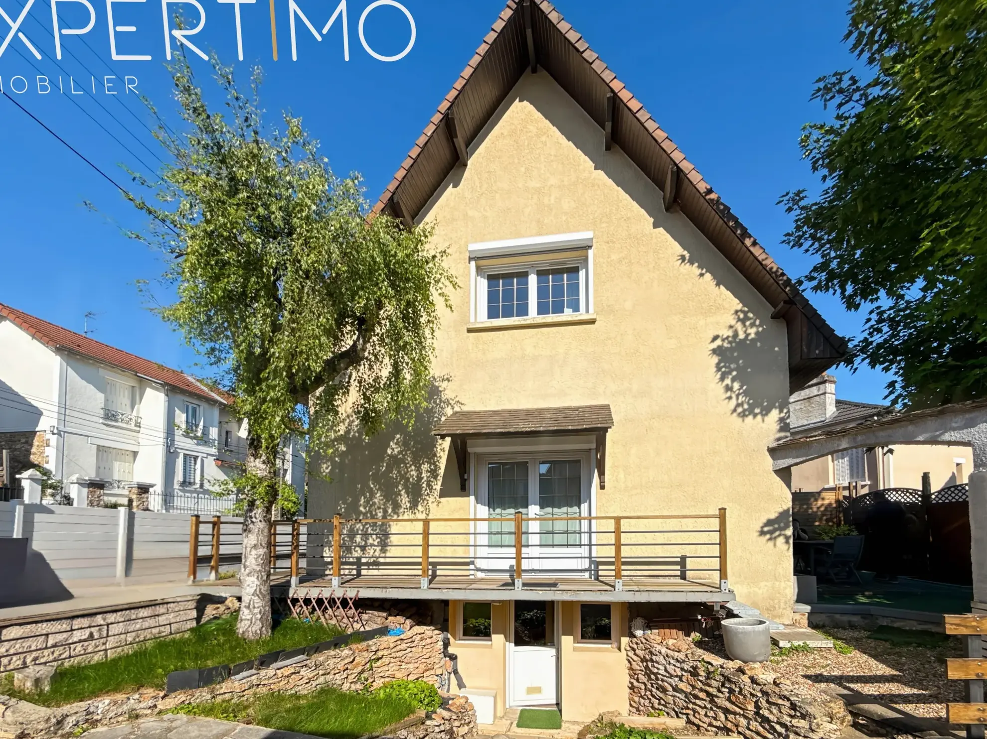 Maison de 3 pièces à Soisy-sous-Montmorency avec garage et jardin 