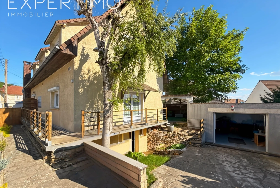 Maison de 3 pièces à Soisy-sous-Montmorency avec garage et jardin 