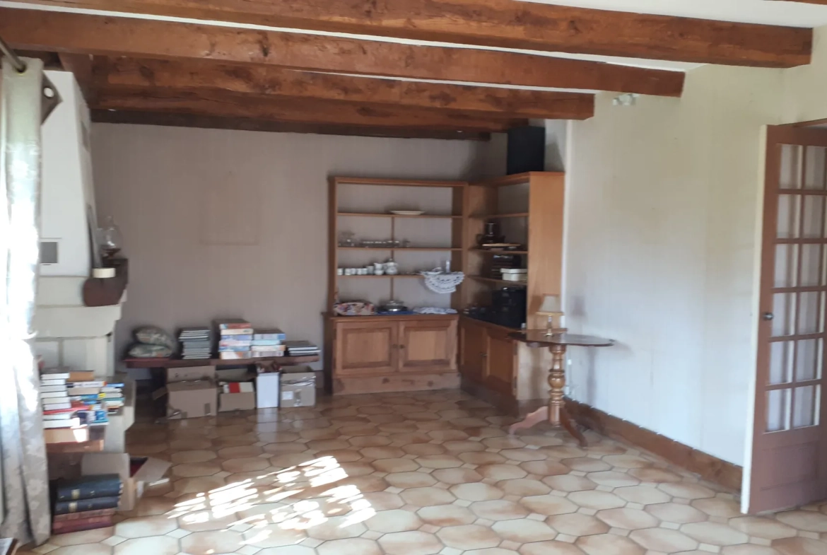 Charmante maison avec annexe et grand terrain à Les Ormes (86) 