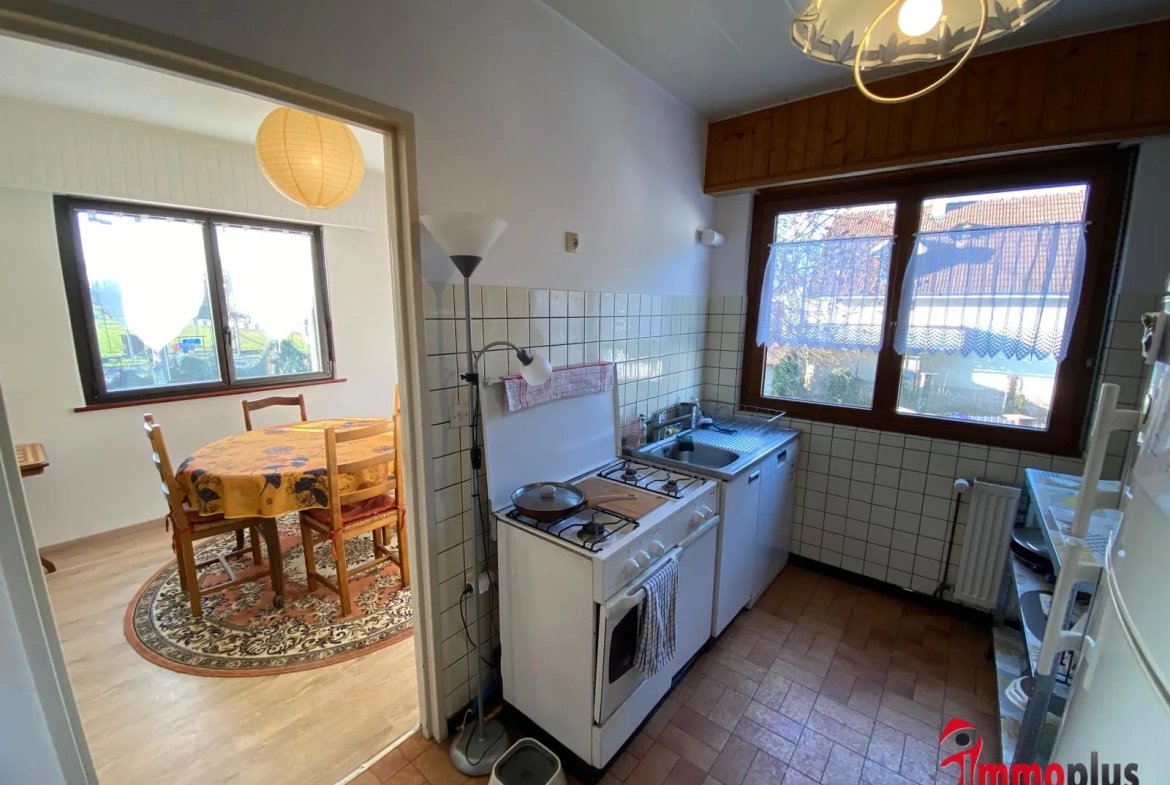 Maison de plain-pied à Brinckheim avec grand terrain et potentiel d'aménagement 