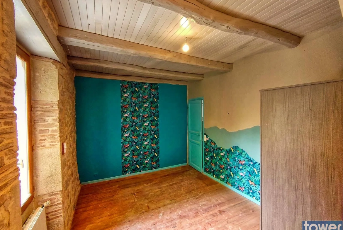Charmante maison en pierre avec terrain fruitier à Boissières, proche Cahors 