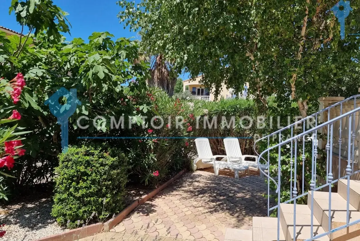 Villa 4 chambres avec piscine dans domaine sécurisé à Vidauban - Var 