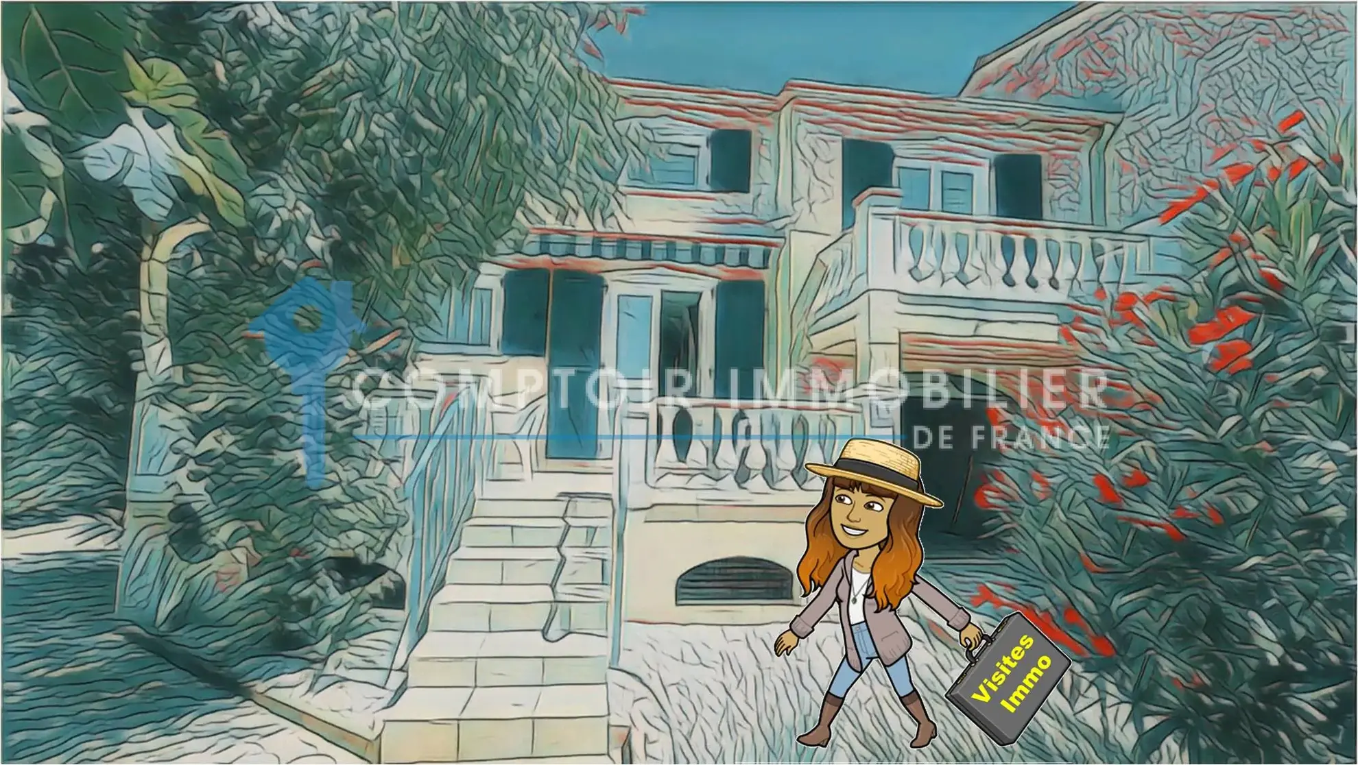 Villa 4 chambres avec piscine dans domaine sécurisé à Vidauban - Var 