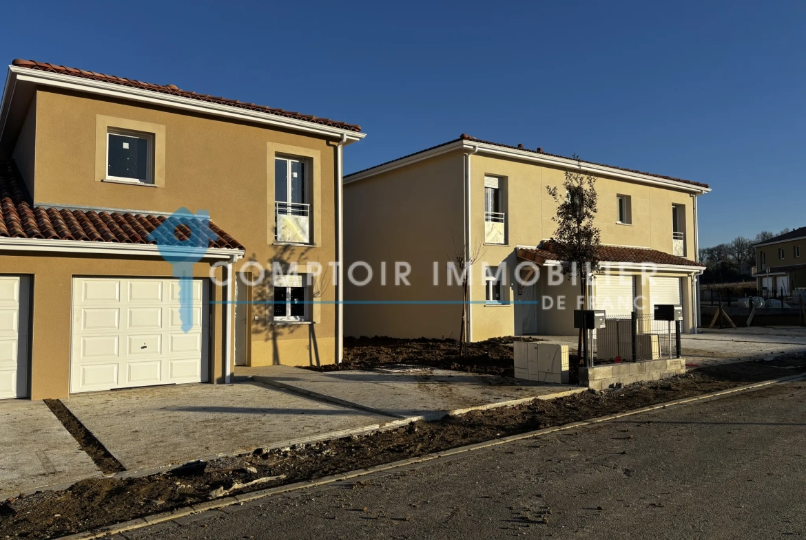Villa T4 de 80,50 m² à Gragnague proche Toulouse - Prix 268 900 € 