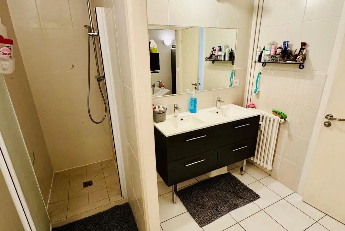 Appartement T4 à Grenoble, 92 m² rénové, proximité clinique Mutualiste 