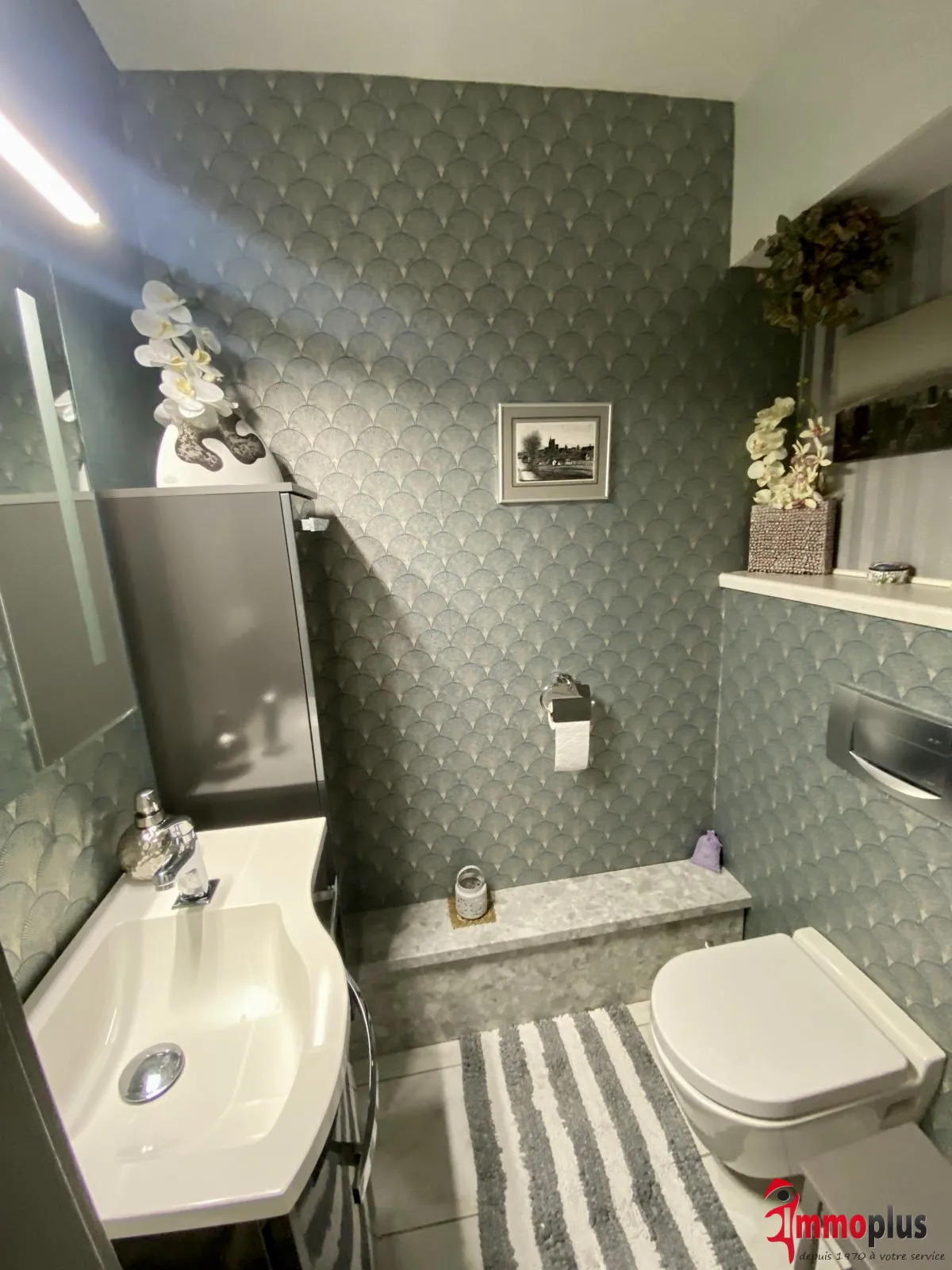 Appartement lumineux de 114 m² avec terrasse et garage à Bartenheim 