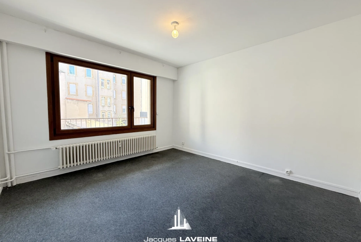 Appartement 3 pièces à Metz-Queuleu avec balcon, garage et cave 