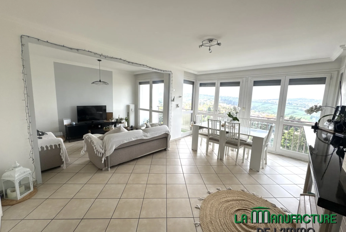 Spacieux appartement F5 de 98,13 m² avec balcon à Villars/Le Plat Haut 