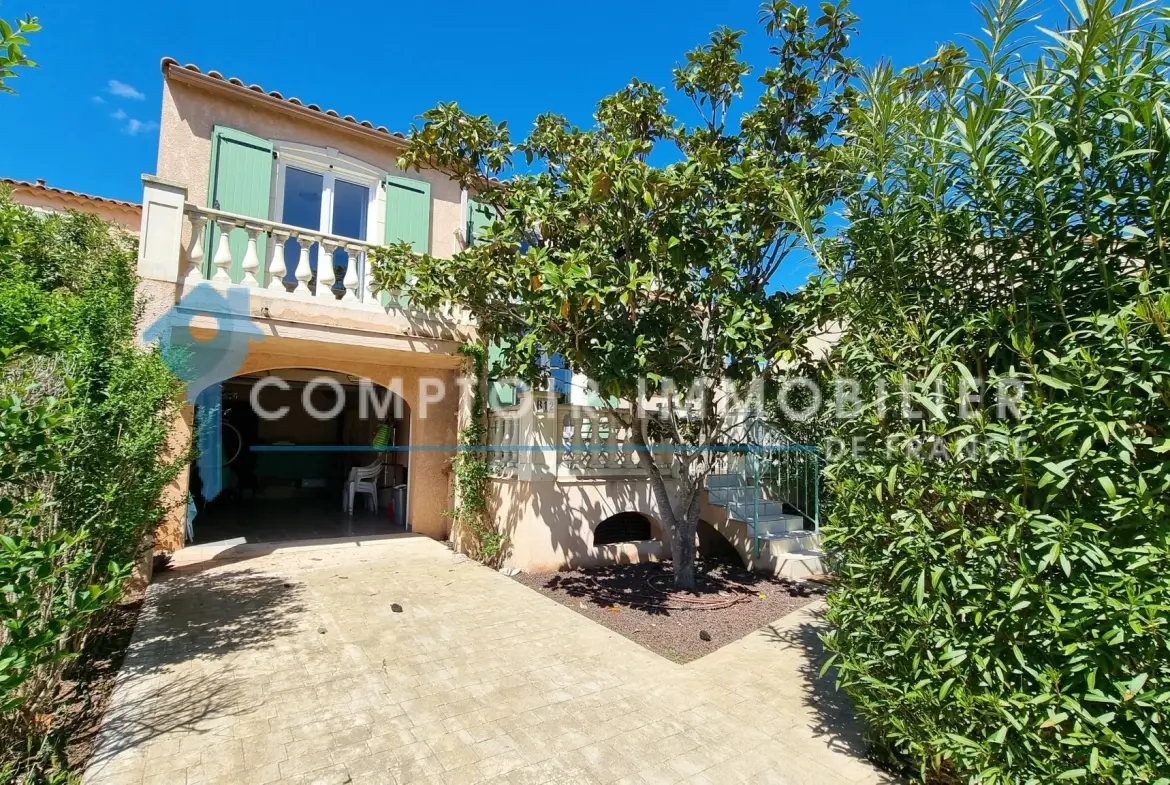 Villa provençale à Vidauban avec piscine et 3 chambres dans domaine sécurisé 
