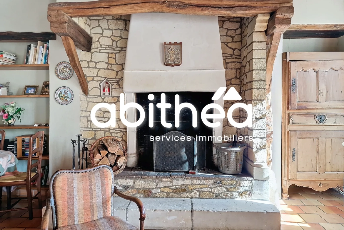 Maison charentaise avec 4 chambres, piscine, garage à Bois 