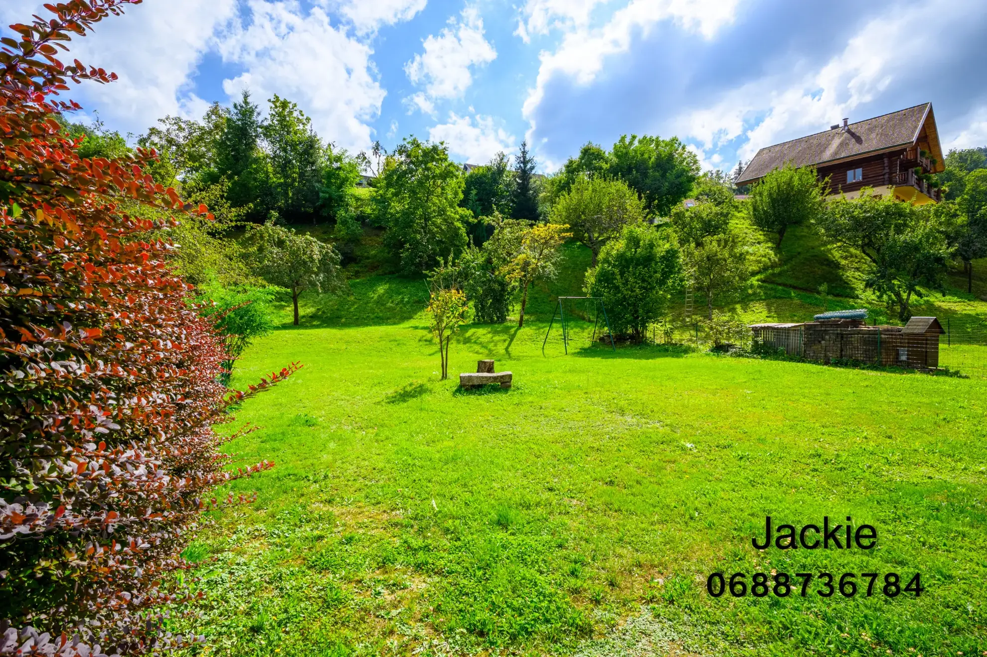 Ensemble immobilier de montagne à vendre aux Vosges avec terrain et vue panoramique 