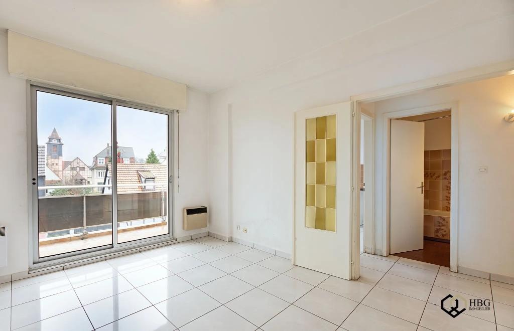 Appartement 2 pièces avec terrasse à Strasbourg Montagne Verte - Lumineux et bien situé