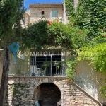 Charmante maison de village avec piscine, terrain arboré et vue panoramique proche d'Uzès, Alès et Nîmes