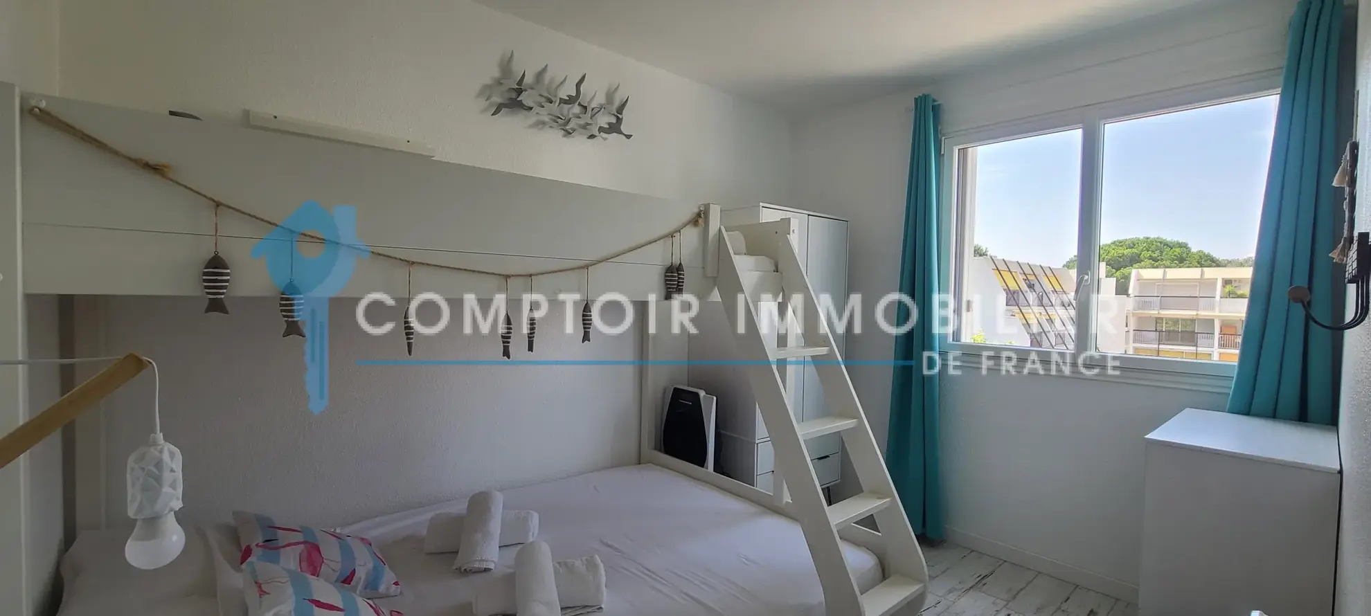 Appartement T3 avec vue sur l’étang du Ponant - La Grande Motte 