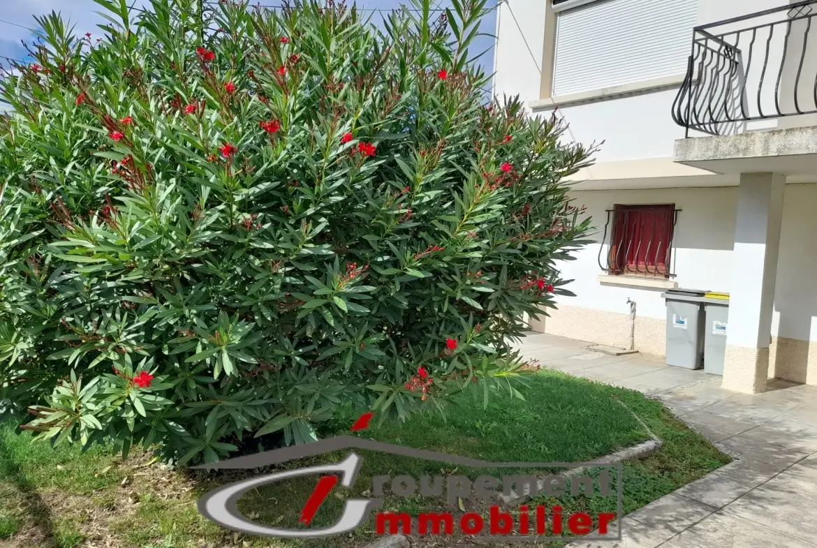 Maison 123 m² avec jardin, garage et T2 indépendant à Romans-sur-Isère 
