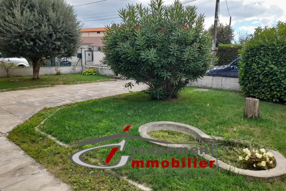 Maison 123 m² avec jardin, garage et T2 indépendant à Romans-sur-Isère 