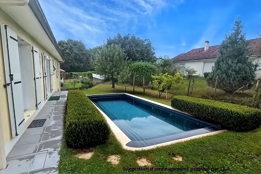Maison familiale 4 pièces avec sous-sol de 90 m² à Isle-Aixe-sur-Vienne 