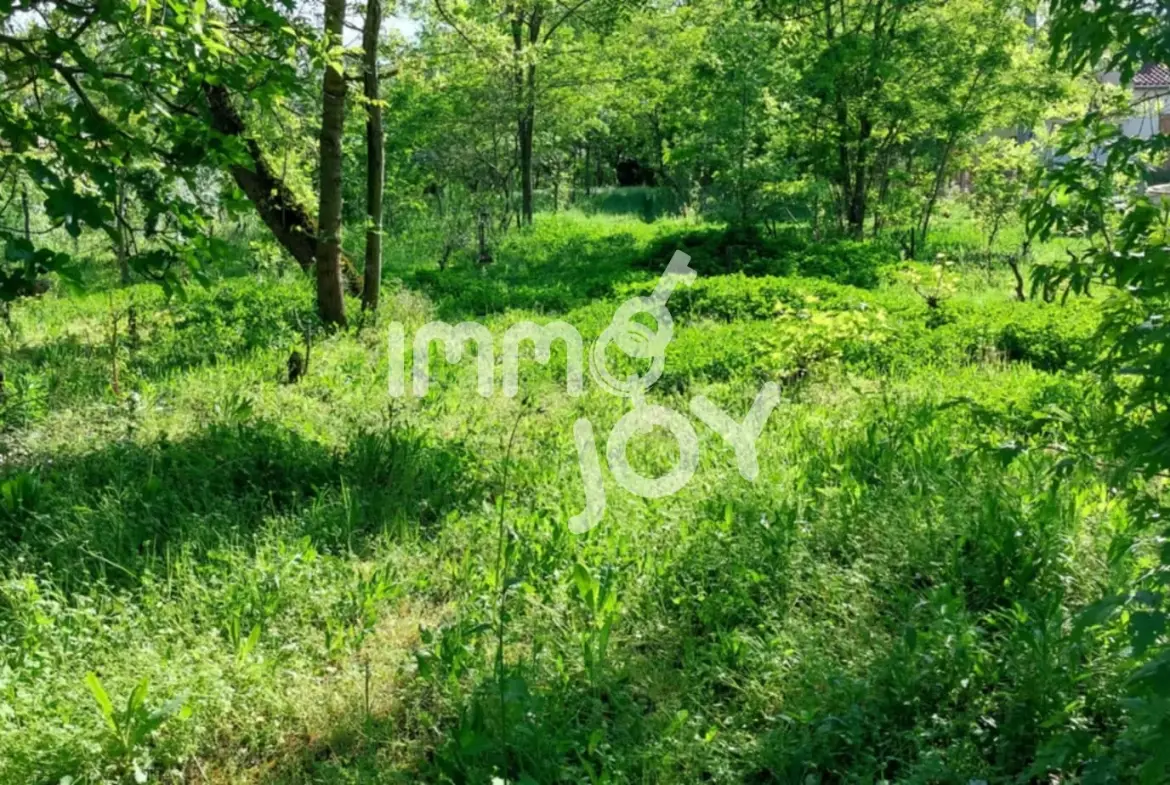 Terrain constructible de 1096 m² à vendre à Grepiac, proche Toulouse 