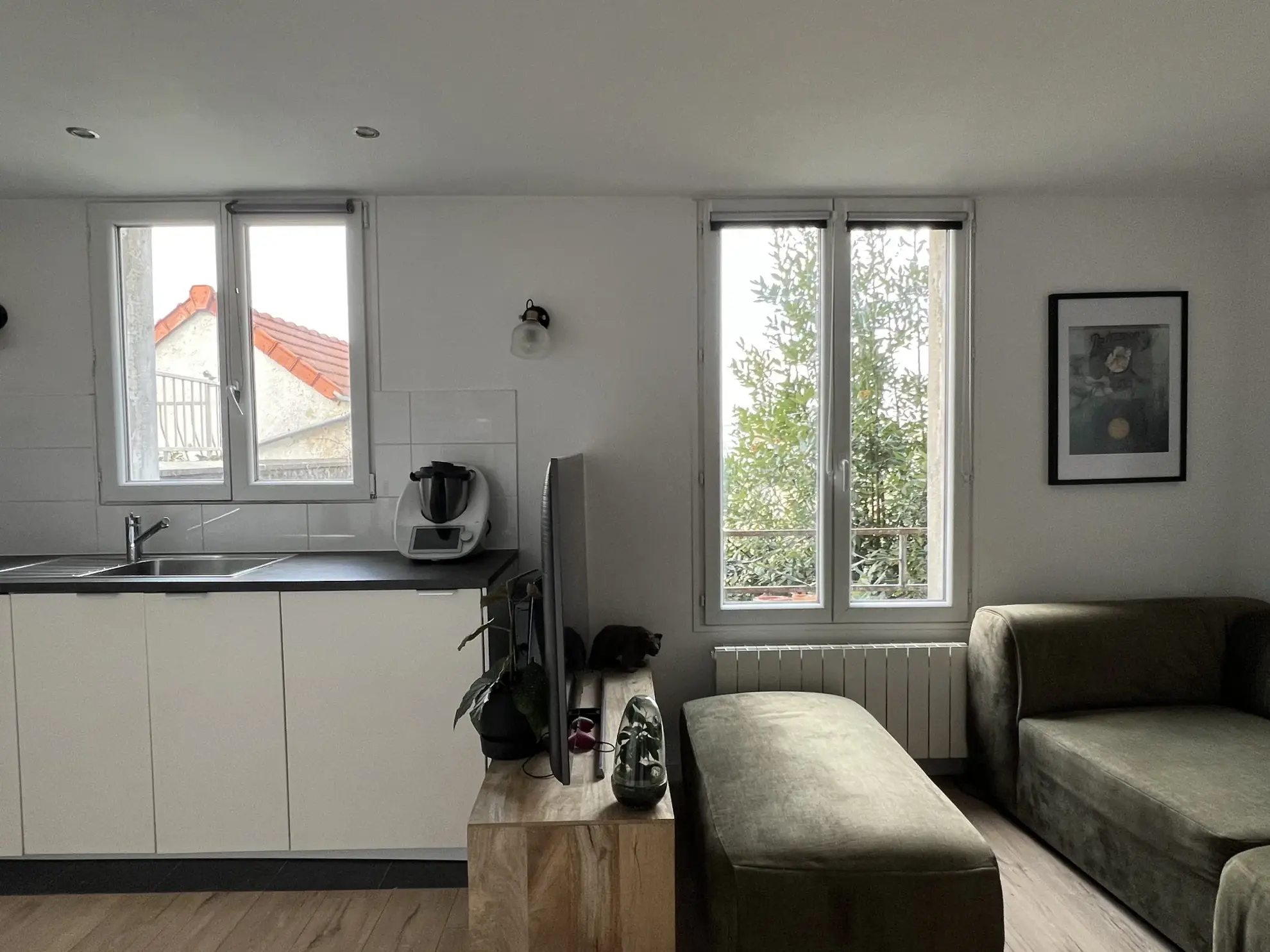 Appartement 2 pièces rénové de 35m² à Meudon avec vue dégagée 
