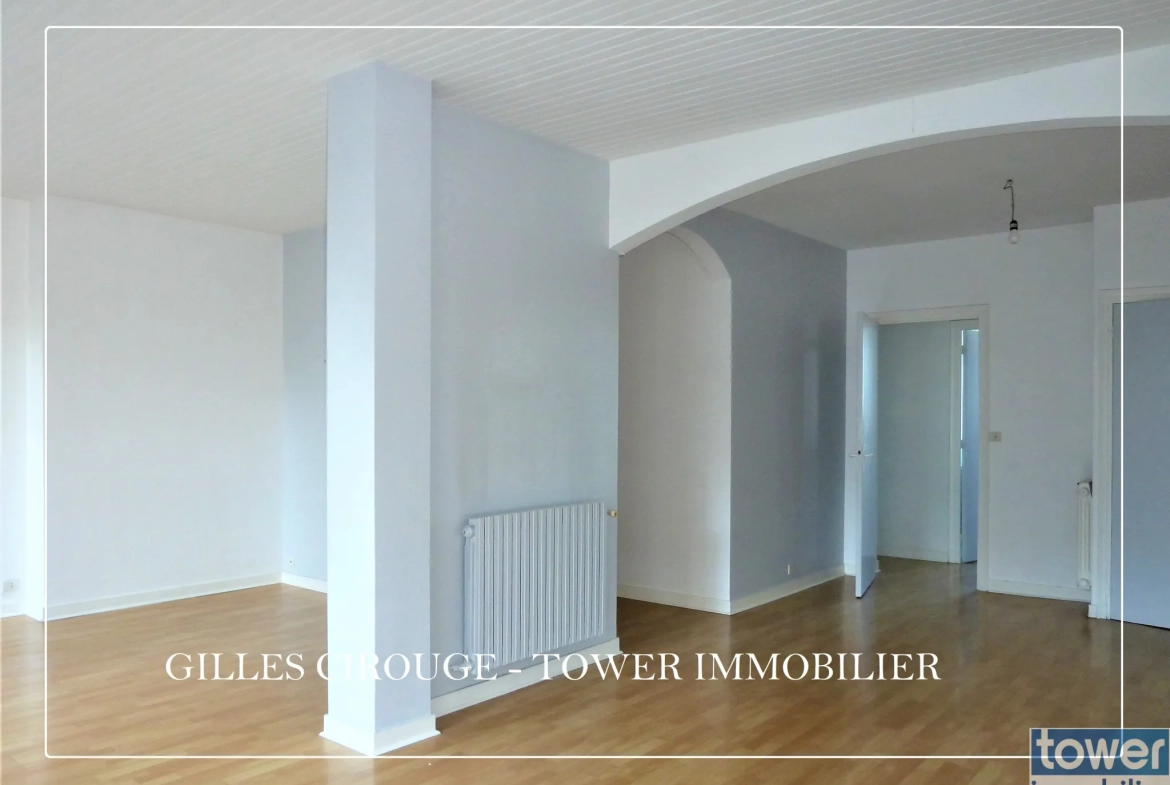 Appartement T5 de 110 m² avec 3 chambres en hyper-centre de Lorient 