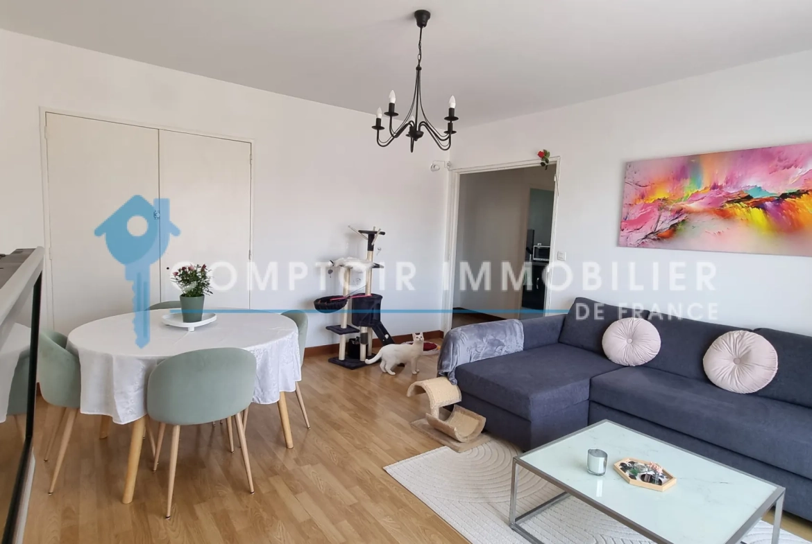 Bel appartement rénové de 62 m² avec loggia à Draguignan, idéal pour investissement locatif 
