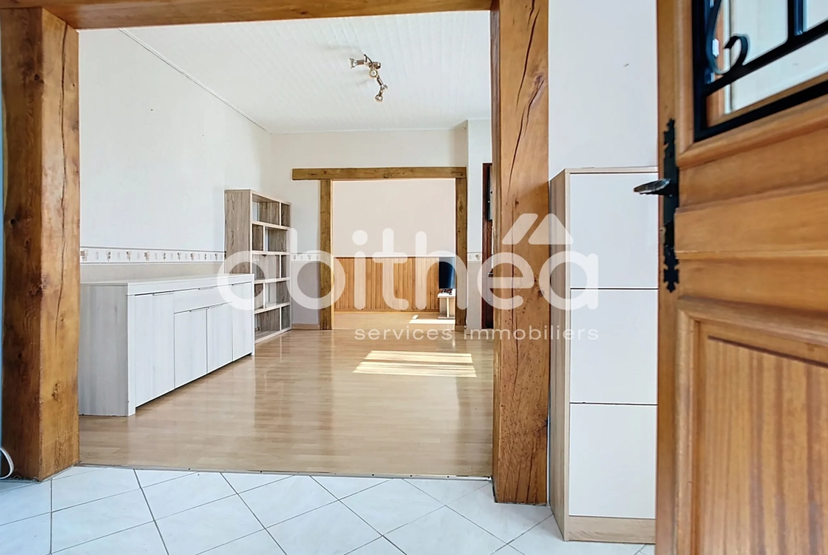 À vendre maison de plain-pied à Saint-Parres-aux-Tertres – 98 m2 avec jardin et garage 