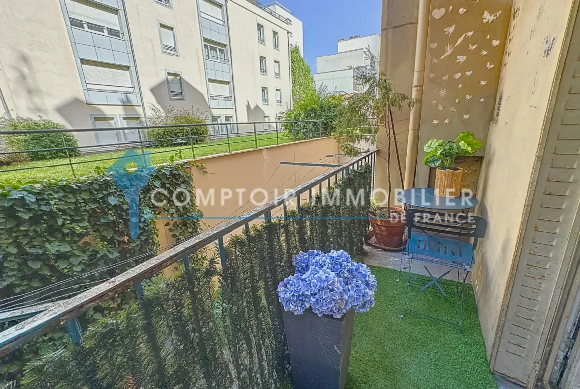 Appartement T3 de 64m² à Grenoble Championnet, calme et lumineux 