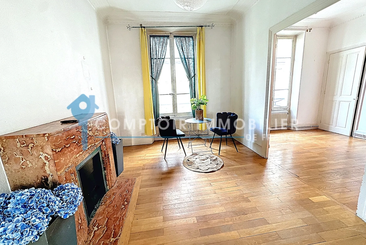 Appartement T3 de 64m² à Grenoble Championnet, calme et lumineux 