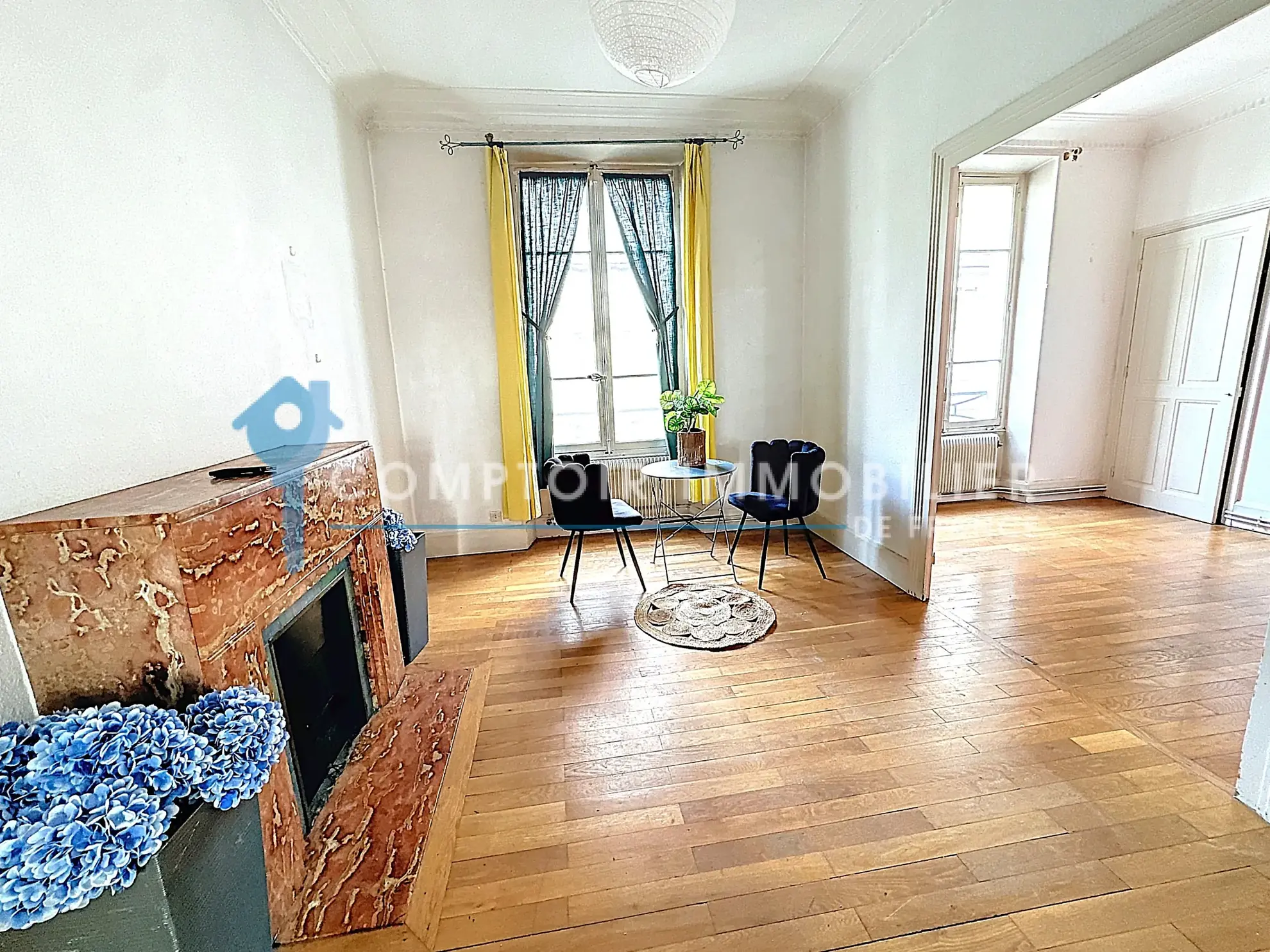 Appartement T3 de 64m² à Grenoble Championnet, calme et lumineux 