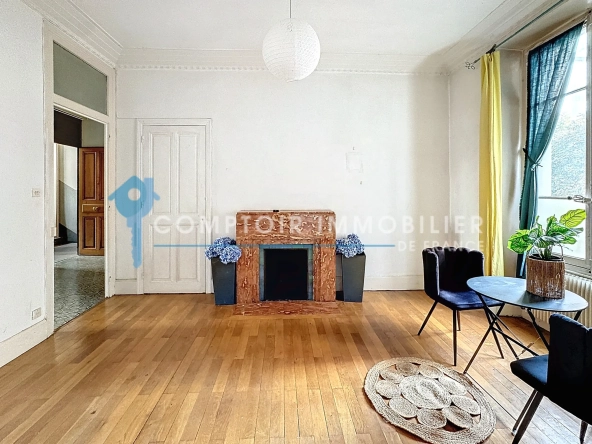Appartement T3 de 64m² à Grenoble Championnet, calme et lumineux