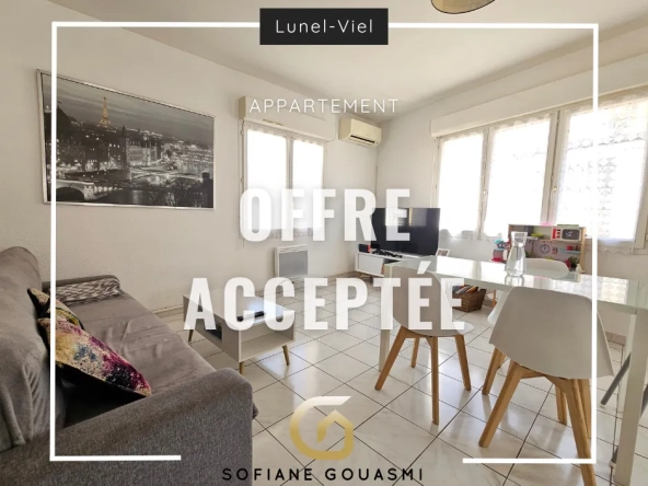 Appartement T3 à Lunel-Viel avec parking et combles aménageables - 34400
